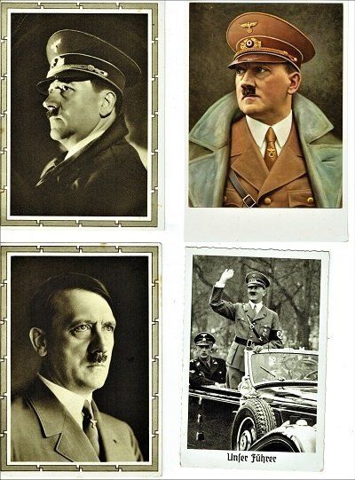 GERMAN THIRD REICH COLLECTION 20 POST CARDS - SCARCE
