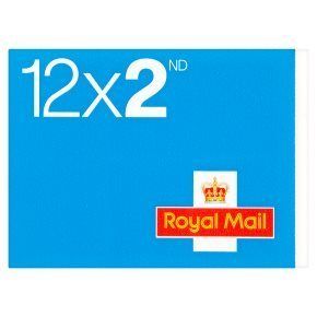 SECOND CLASS SELF ADHESIVE STAMP SHEET of 12