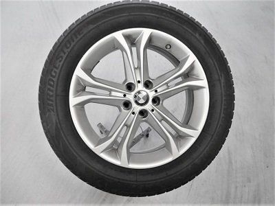 SET of 4 BRIDGESTONE 18inc SUMMER TYRES on BMW ALLOY WHEELS