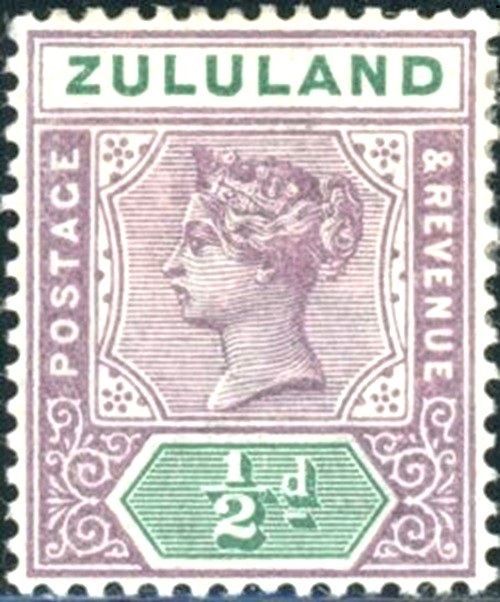 GB QUEEN VICTORIA 1894, ½d GREEN-LILAC, Sg.ZA-ZL 20, MNH