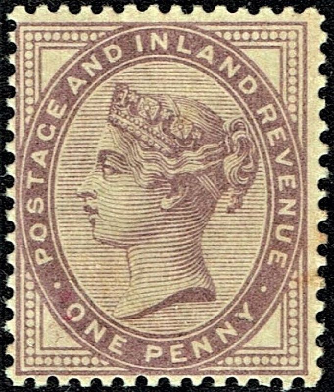 GB QUEEN VICTORIA 1881, 1d MAUVE, Sg.174, Mi.65IIxb, MNH