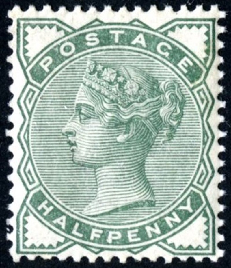 GB QUEEN VICTORIA, 1900, ½d BLUE-GREEN, Sg.213, MNH