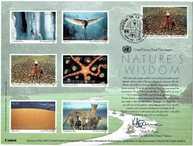 NATURE'S WISDOM | UNITED NATIONS POSTAL ADMINISTRATION | 21.04.2005