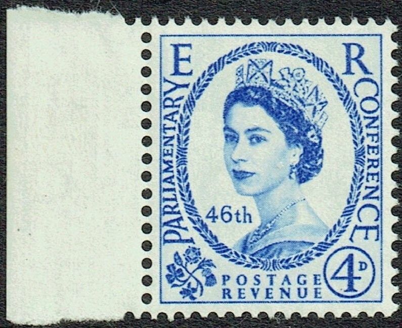 GB QUEEN ELIZABETH II, 1957, 46th INTER-PARLIAMENTARY UNION CONFERENCE, Sg.560, Mi.302, MNH
