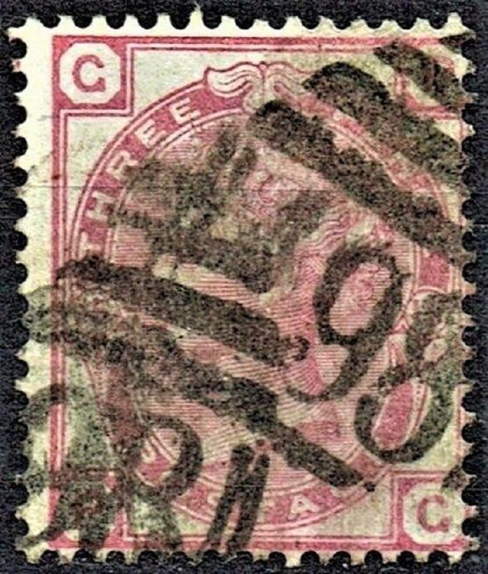 GB QUEEN VICTORIA, 1873, 3d ROSE, Pl.15, Sg.143, Mi.41, GB-BG, Used