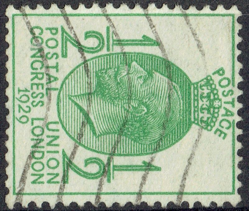 GB KING GEORGE V, 1929, ½d GREEN, Sg.434a, Mi170X, Used