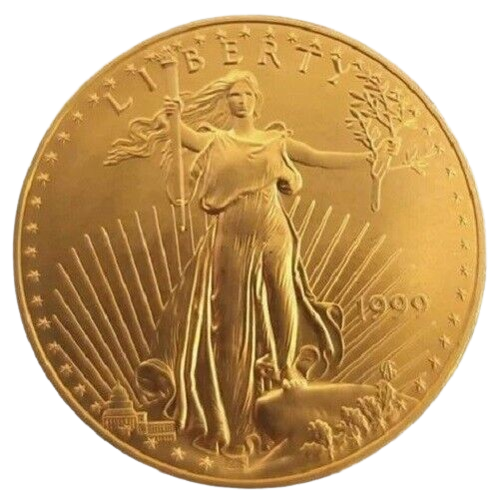 AMERICAN GOLD EAGLE COIN US $50, YEAR 1999