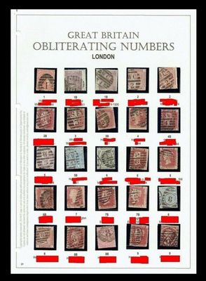 GB 1874-1924 London Complete Obliterating Stamps (1/2/3), Total 268 Stamp Collection, Used/FU/VFU GB 1874-1924 London Complete Obliterating Stamps (1/2/3), Total 268 Stamp Collection, Used/FU/VFU