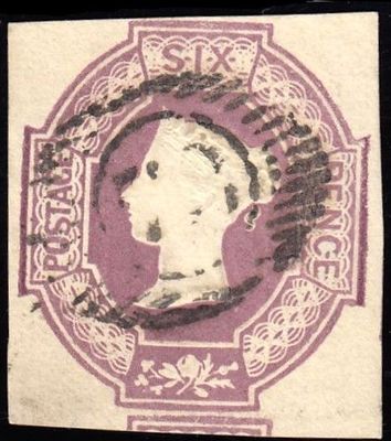 GB QUEEN VICTORIA 1847, 6d DULL LILAC, SG59, Mi.5, USED