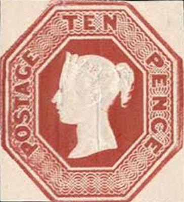 GB QUEEN VICTORIA 1848, 10d DEEP BROWN, Die 1, SG 57, Mi6, MNH GB QUEEN VICTORIA 1848, 10d DEEP BROWN, Die 1, SG 57, Mi6, MNH