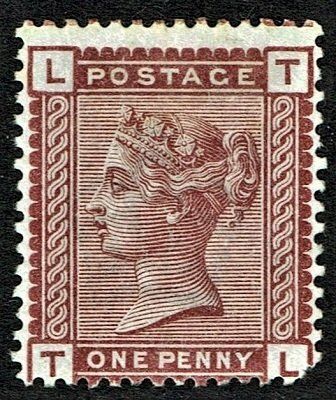 GB QUEEN VICTORIA 1880, £61.25, 1d VENETIAN RED, Mi56, SG166, Mint GB QUEEN VICTORIA 1880, £61.25, 1d VENETIAN RED, Mi56, SG166, Mint
