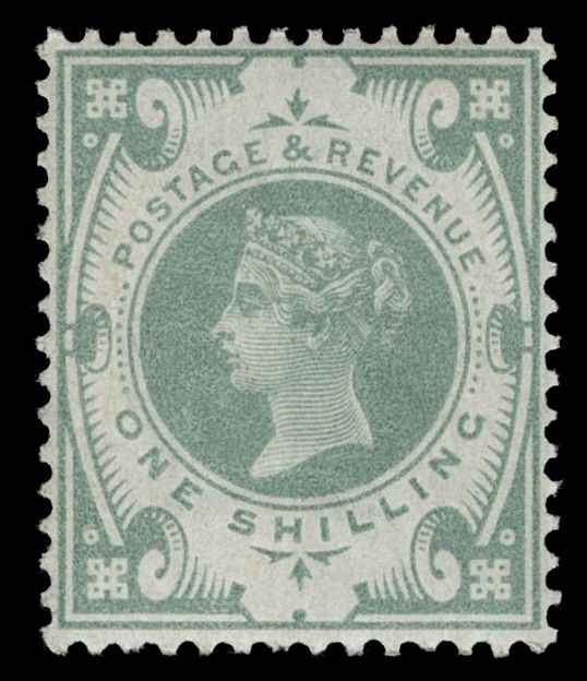 GB QUEEN VICTORIA 1891, 1s GREEN, SG212, MNH