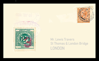 GB KING GEORGE V COVER - From CARLISLE to LONDON GB KING GEORGE V COVER - From CARLISLE to LONDON