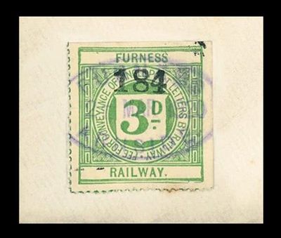 GB FURNESS RAILWAYS 1920 3d GREEN CONTROL 184