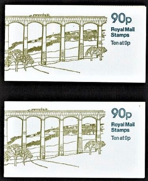 QUEEN ELIZABETH II Great Britain 1978, BRITISH CANALS, PAIR of BOOKLETS, Mi.MH0-78c, SGFG3 -SGFG3A, Mint/MNH QUEEN ELIZABETH II Great Britain 1978, BRITISH CANALS, PAIR of BOOKLETS, Mi.MH0-78c, SGFG3 -SGFG3A, Mint/MNH