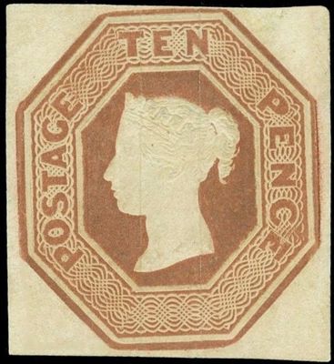 GB QUEEN VICTORIA, 10d BROWN, Die 1, SG57, Mi.6, MNH GB QUEEN VICTORIA, 10d BROWN, Die 1, SG57, Mi.6, MNH