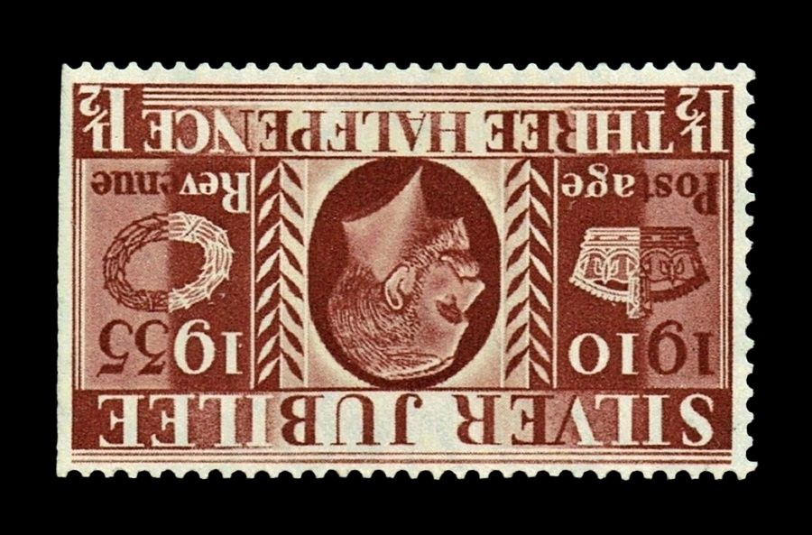 GB KING GEORGE V, 1935, SILVER JUBILEE, 1½d RED-BROWN, Sg.455aWi, MNH/Mint