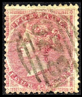 GB QUEEN VICTORIA, 1857, 4d ROSE CARMINE, SG66, Mi.13Zzb, Used