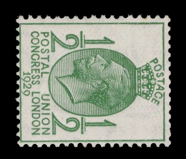 GB KING GEORGE V SG434a, ½d green WMK SIDE, MINT GB KING GEORGE V SG434a, ½d green WMK SIDE, MINT