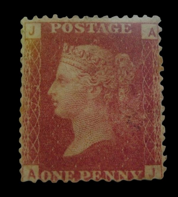 GB QUEEN VICTORIA 1864, 1d RED PENNY, Pl.76, JA|AJ, MNH