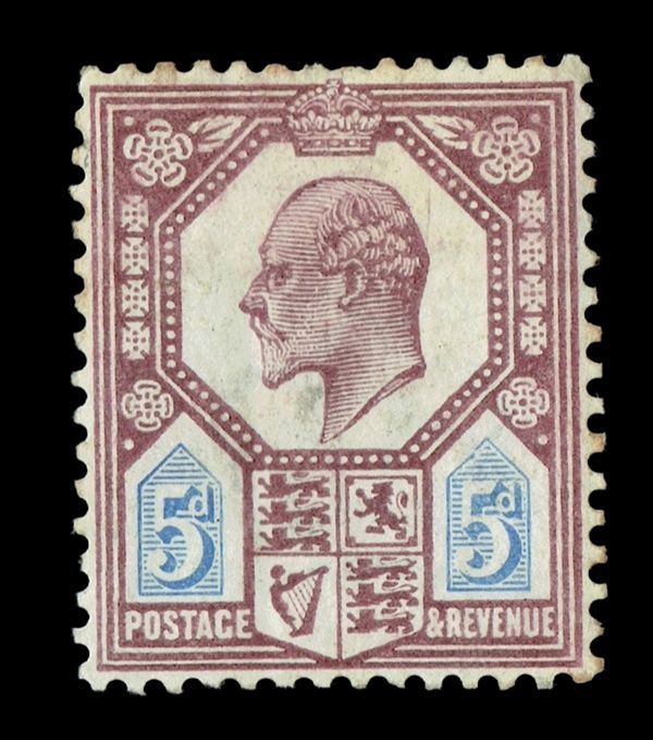 GB KING EDWARD VII, 5d DULL PURPLE and ULTRAMARINE, SG242, Mint GB KING EDWARD VII, 5d DULL PURPLE and ULTRAMARINE, SG242, Mint