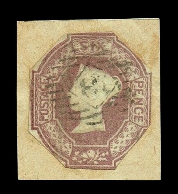 GB QUEEN VICTORIA 1854, 6d MAUVE, SG 58, Mi.5, USED
