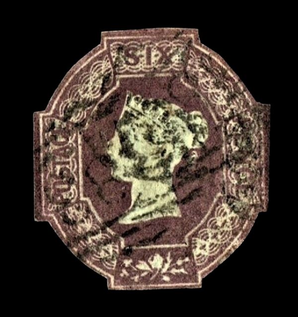 GB QUEEN VICTORIA 1854, 6d PURPLE, SG 60, Mi.5, USED GB QUEEN VICTORIA 1854, 6d PURPLE, SG 60, Mi.5, USED