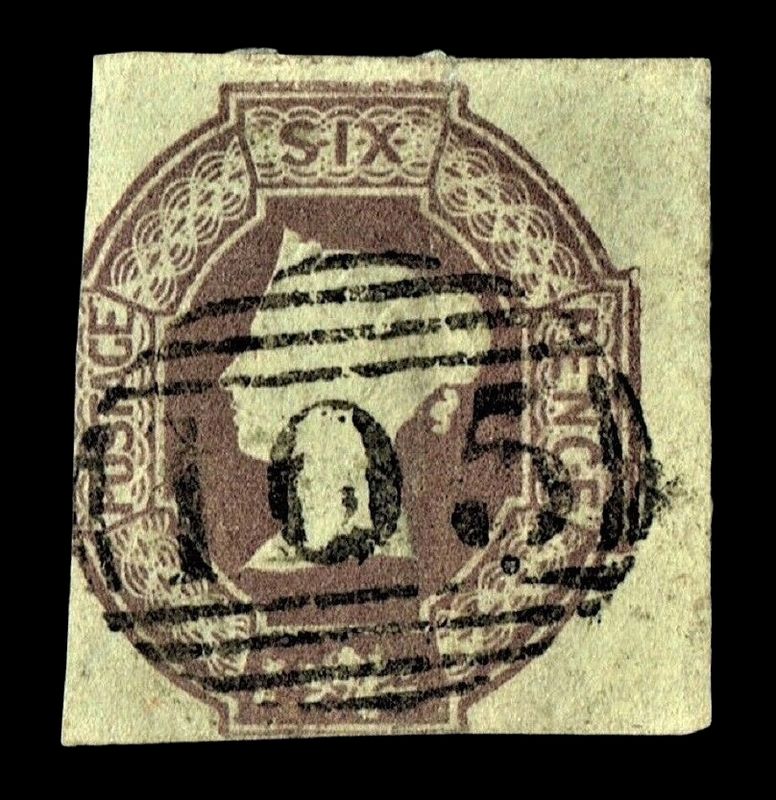 GB QUEEN VICTORIA 1854, 6d PURPLE, SG 60, Mi.5, 3 MARGINS, USED GB QUEEN VICTORIA 1854, 6d PURPLE, SG 60, Mi.5, 3 MARGINS, USED