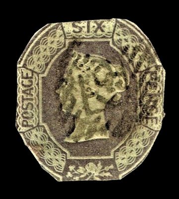 GB QUEEN VICTORIA 1854, 6d PURPLE, SG 60, Mi.5, USED GB QUEEN VICTORIA 1854, 6d PURPLE, SG 60, Mi.5, USED