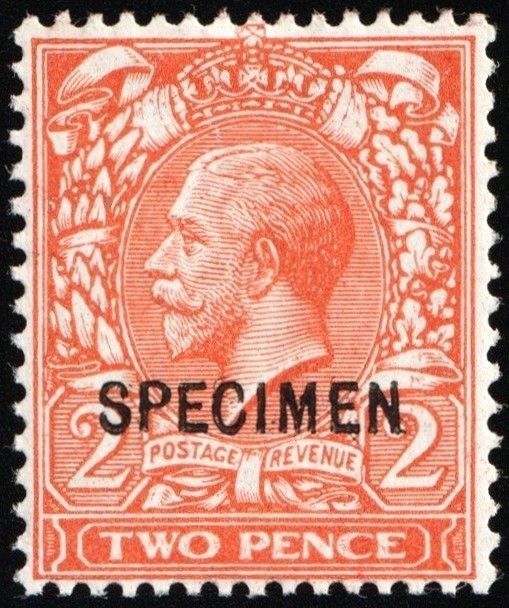GB KING GEORGE V, 1912 2d ORANGE SG 368s, MNH