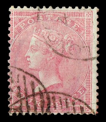GB QUEEN VICTORIA, 1857, 4d ROSE CARMINE, SG66, Mi.9, Used GB QUEEN VICTORIA, 1857, 4d ROSE CARMINE, SG66, Mi.9, Used