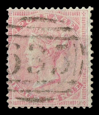 GB QUEEN VICTORIA 1857, 4d ROSE, SG66a, Mi.13Zzb, Used GB QUEEN VICTORIA 1857, 4d ROSE, SG66a, Mi.13Zzb, Used