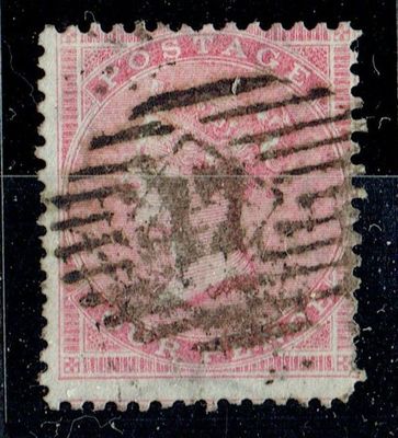 GB QUEEN VICTORIA 1857, 4d PALE CARMINE, SG64, Mi.13Zz, Used
