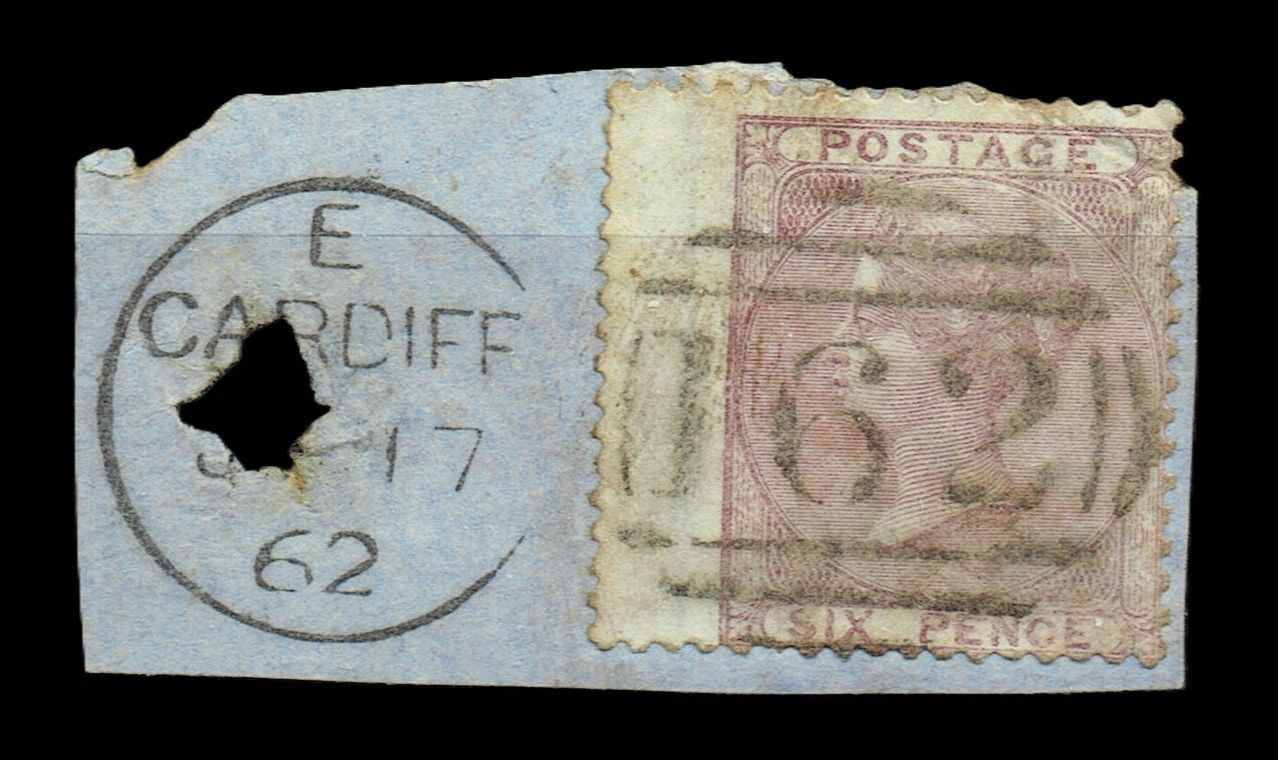 GB QUEEN VICTORIA, 1856, 6d PALE LILAC, SG70, Mi.14v, Used