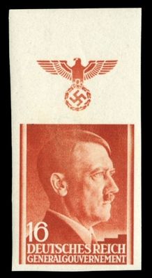 1941 GENERAL GOVERNMENT, Mi.71U - M81U, MNH