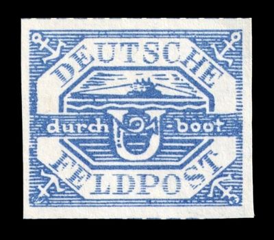 1945 U-BOOT HELA, MILITARY FELDPOST, Mi.13b MNH 1945 U-BOOT HELA, MILITARY FELDPOST, Mi.13b MNH
