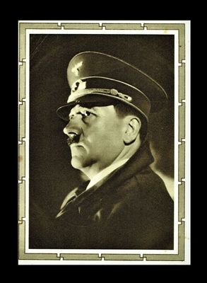 THIRD REICH, NAZI PROPAGANDA POSTCARD, HITLER THIRD REICH, NAZI PROPAGANDA POSTCARD, HITLER