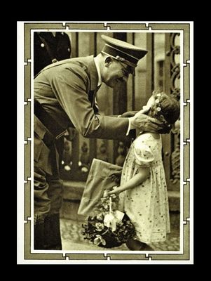 THIRD REICH, NAZI PROPAGANDA POSTCARD, HITLER THIRD REICH, NAZI PROPAGANDA POSTCARD, HITLER