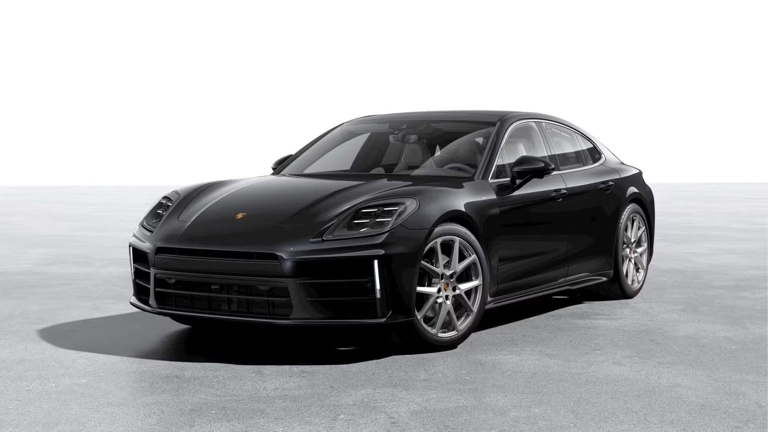 porsche panamera jet black metallic, porsche paint code: c9x / 2t, left hand drive 01/2026