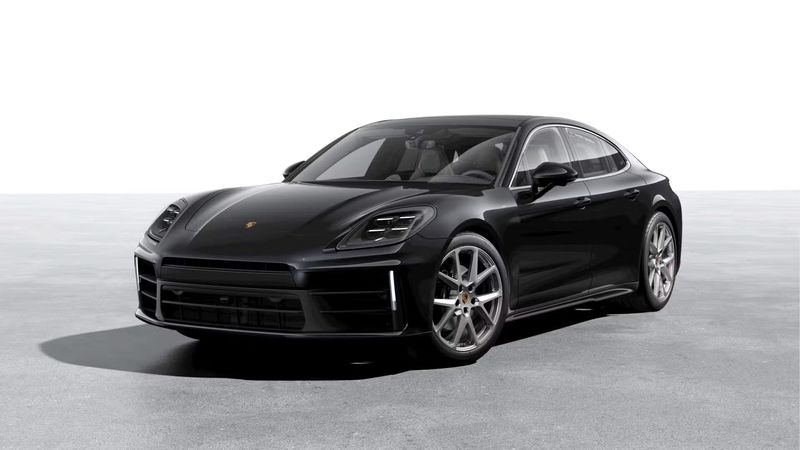 PORSCHE PANAMERA JET BLACK METALLIC (LHD) 01/2026 porsche panamera jet black metallic, porsche paint code: c9x / 2t, left hand drive 01/2026