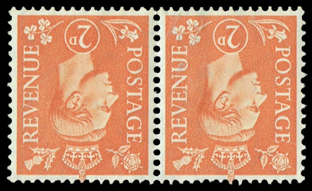 GB KING GEORGE VI 1937, 2d ORANGE, SG465Wi, MNH