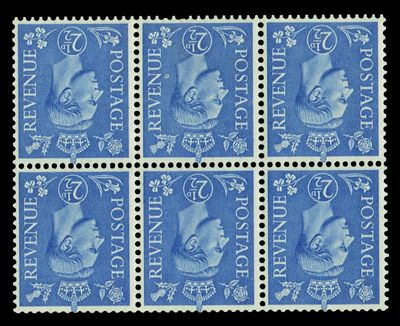 GB KING GEORGE VI 1937, 2½d ULTRAMARINE, SG466cWi, MNH GB KING GEORGE VI 1937, 2½d ULTRAMARINE, SG466cWi, MNH