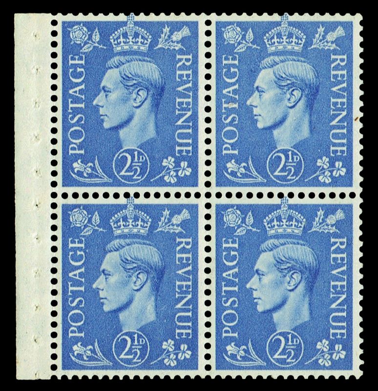 GB KING GEORGE VI 1937, 2½d ULTRAMARINE, SG466c, MNH GB KING GEORGE VI 1937, 2½d ULTRAMARINE, SG466c, MNH