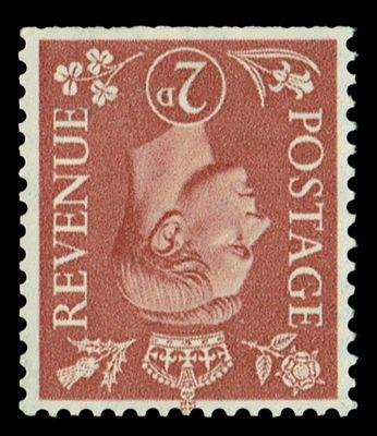 GB KING GEORGE VI 1951, 2d PALE RED-BROWN, SG506Wi, MNH