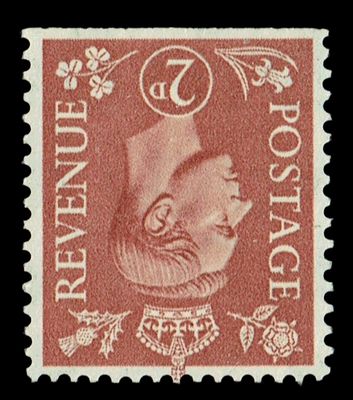 GB KING GEORGE VI 1951, 2d PALE RED-BROWN, SG506Wi, MNH