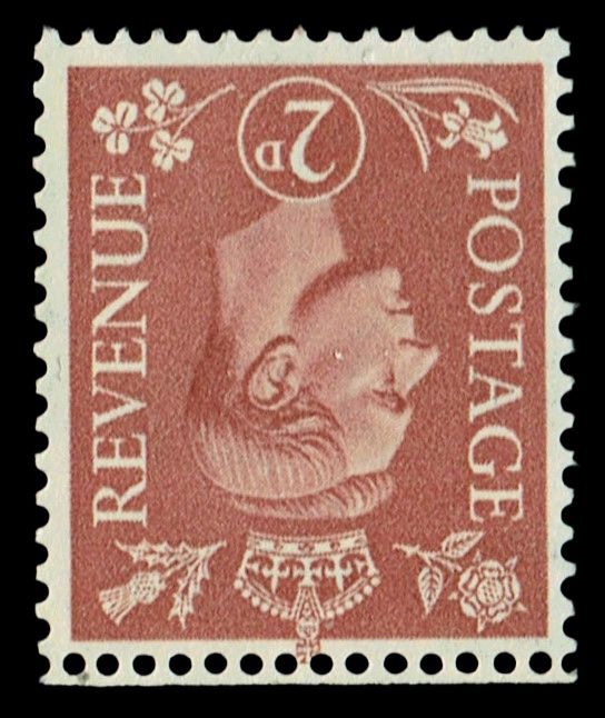 GB KING GEORGE VI 1951, 2d PALE RED-BROWN, SG506Wi, MNH