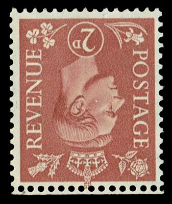 GB KING GEORGE VI 1951, 2d PALE RED-BROWN, SG506Wi, MNH