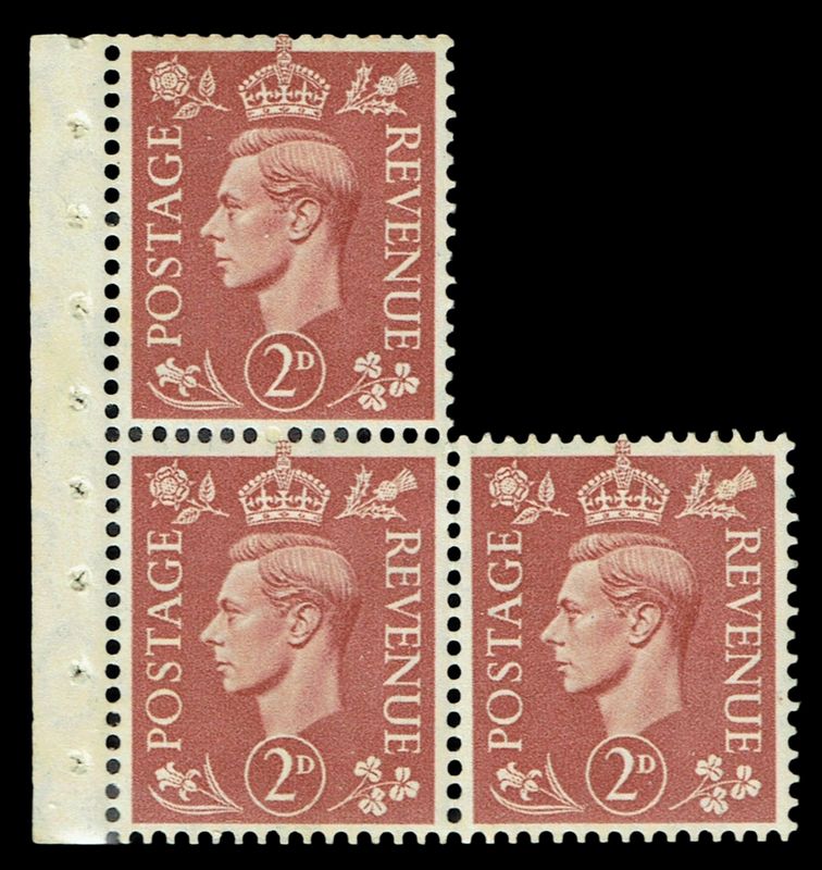 GB KING GEORGE VI 1951, 2d PALE RED-BROWN, SG506d, MNH