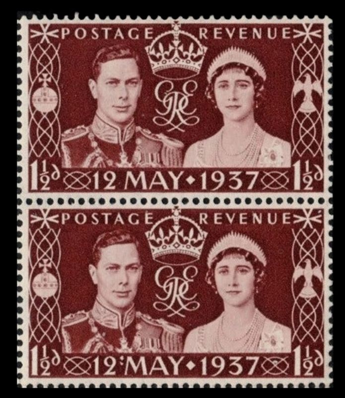 GB KING GEORGE VI 1937, 1½d MAROON, COLON FLAW, SG461a, MNH/Mint