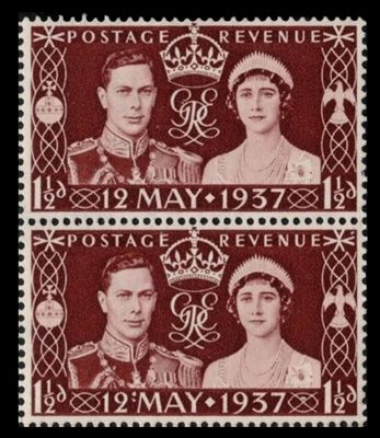 GB KING GEORGE VI 1937, 1½d MAROON, COLON FLAW, SG461a, MNH/Mint
